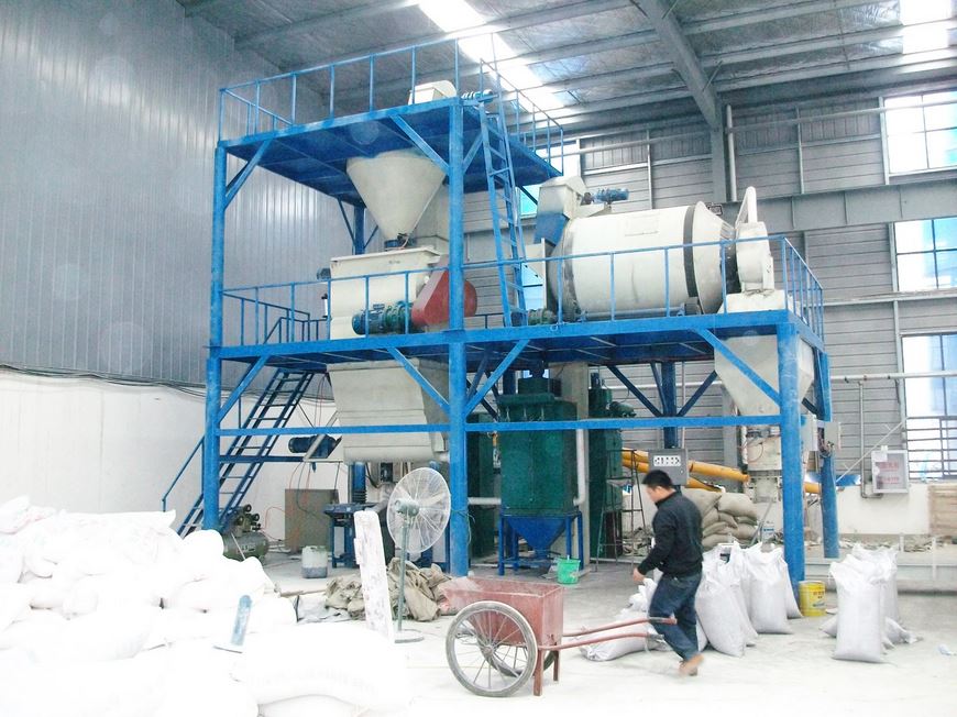 無(wú)機(jī)保溫砂漿生產(chǎn)線(xiàn)